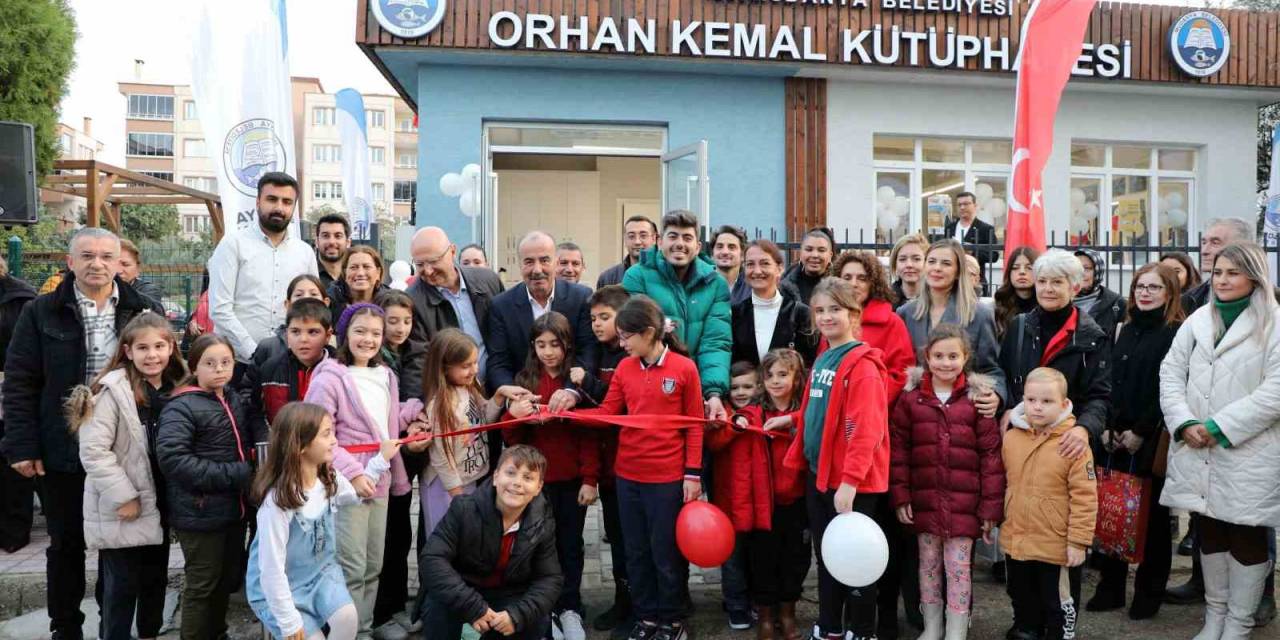 Mudanya Belediyesi Orhan Kemal Kütüphanesi Açıldı