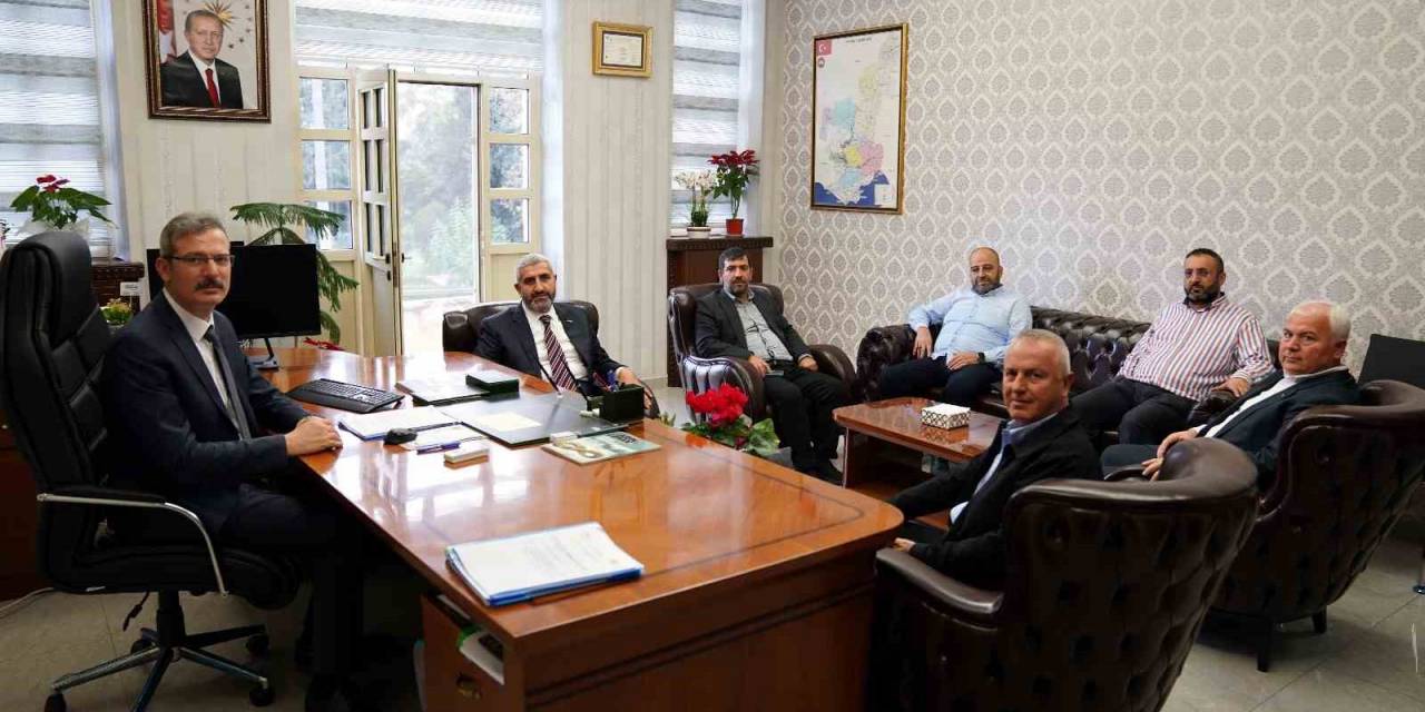 Askon Adana Şube Başkanı Çalışkan: "Tarımsal Faaliyetler Konusunda Fikir Alışverişinde Bulunuldu"