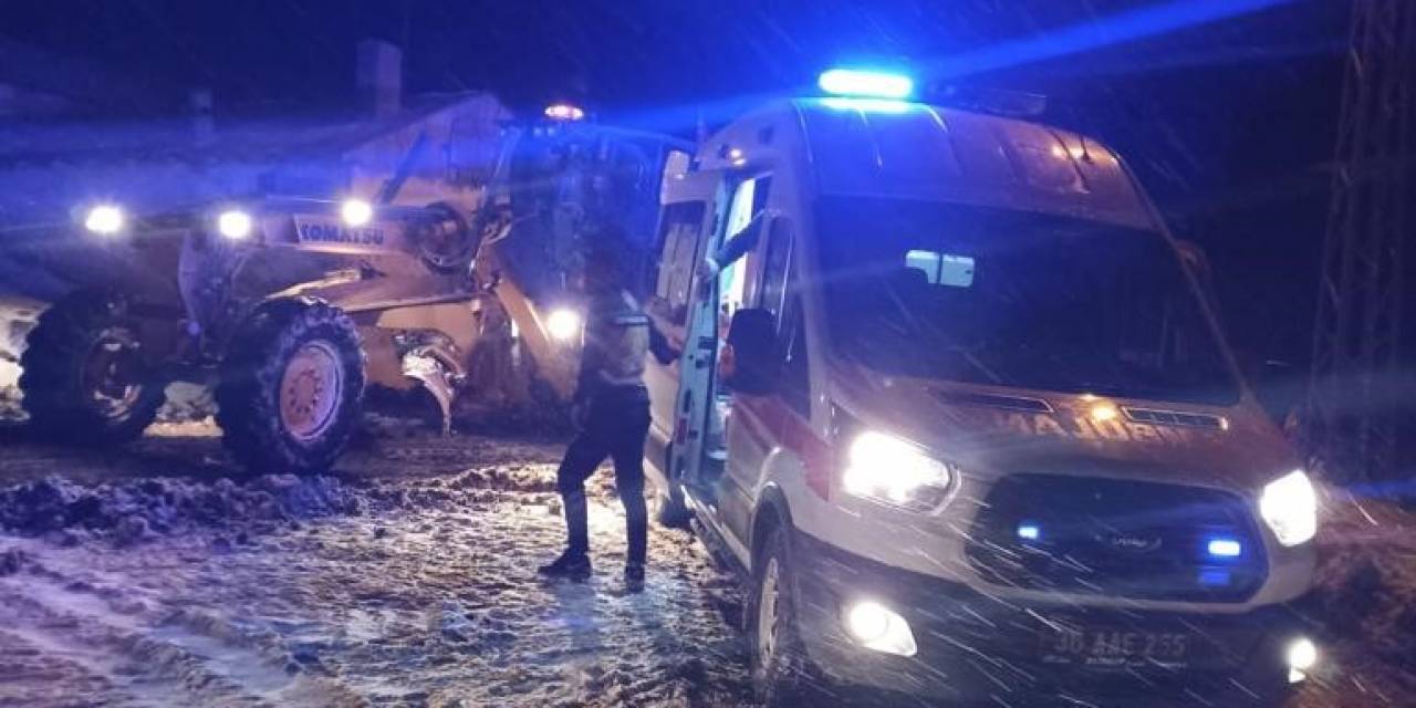 Kars’ta Hasta Kurtarma Operasyonu