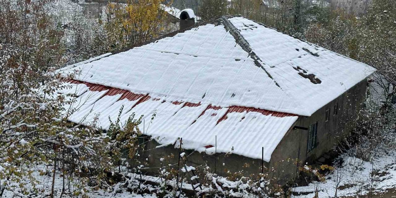 Yüksekova Beyaza Büründü