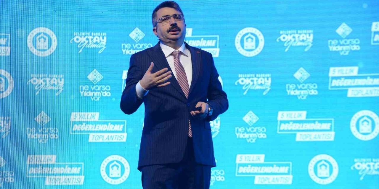 Oktay Yılmaz: “Doğal Adayım, Yıldırım’ın Geleceği İçin Biz Varız”