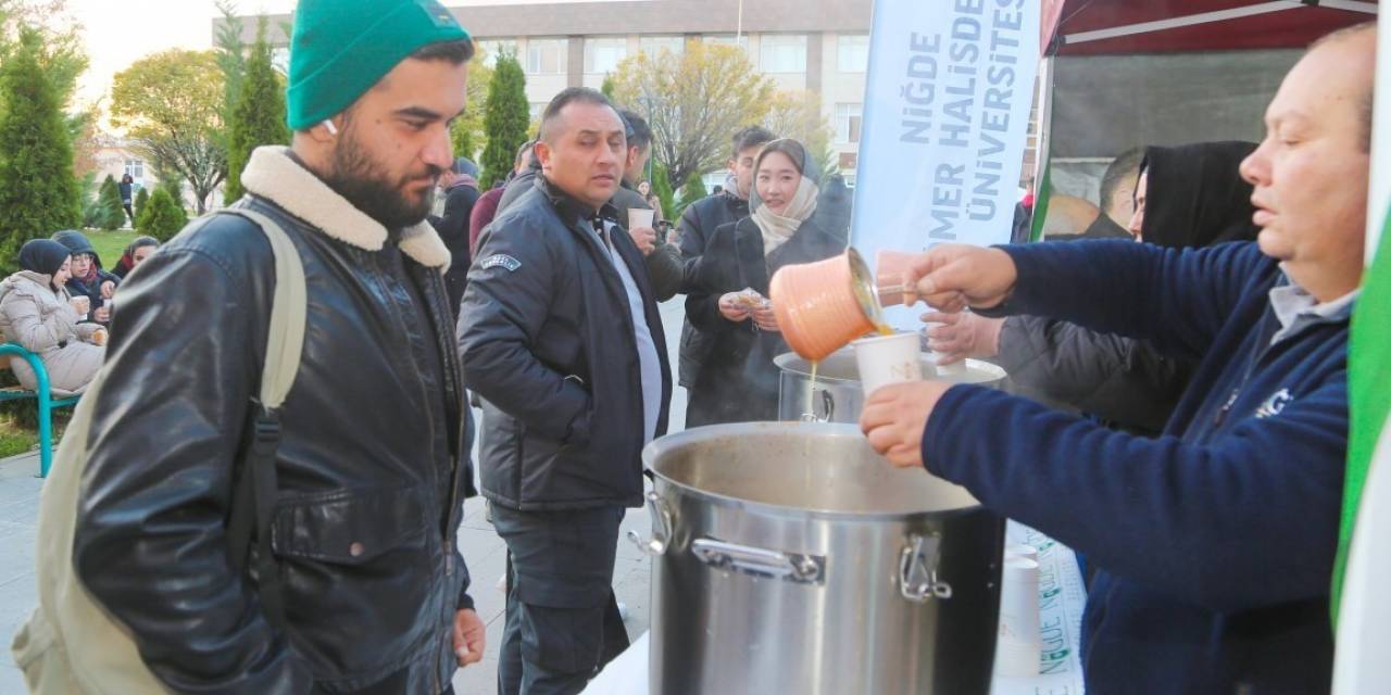 Vize Haftasında Çorbalar Niğde Belediyesi’nden