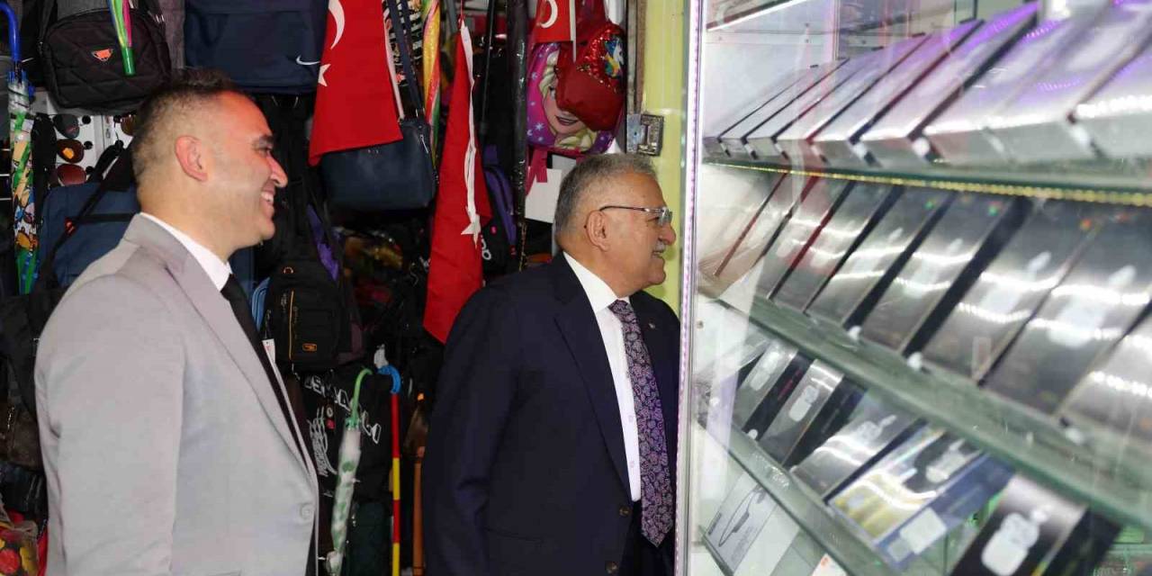 Büyükkılıç’tan Hunat Çarşısı Esnafına Ziyaret