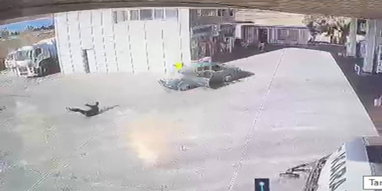 Manisa’da Benzin İstasyonunda Korku Dolu Anlar