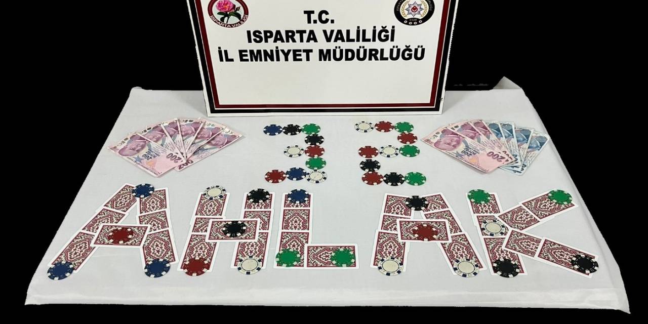 Isparta’da Kumar Operasyonu: 4 Şahsa Para Cezası