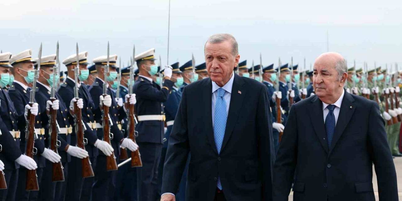Cumhurbaşkanı Erdoğan Cezayir’de
