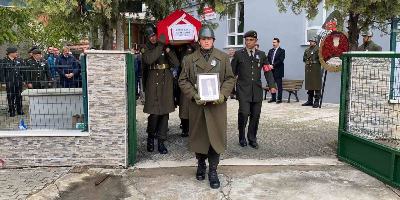93 Yaşındaki Kore Gazisi Son Yolculuğuna Uğurlandı