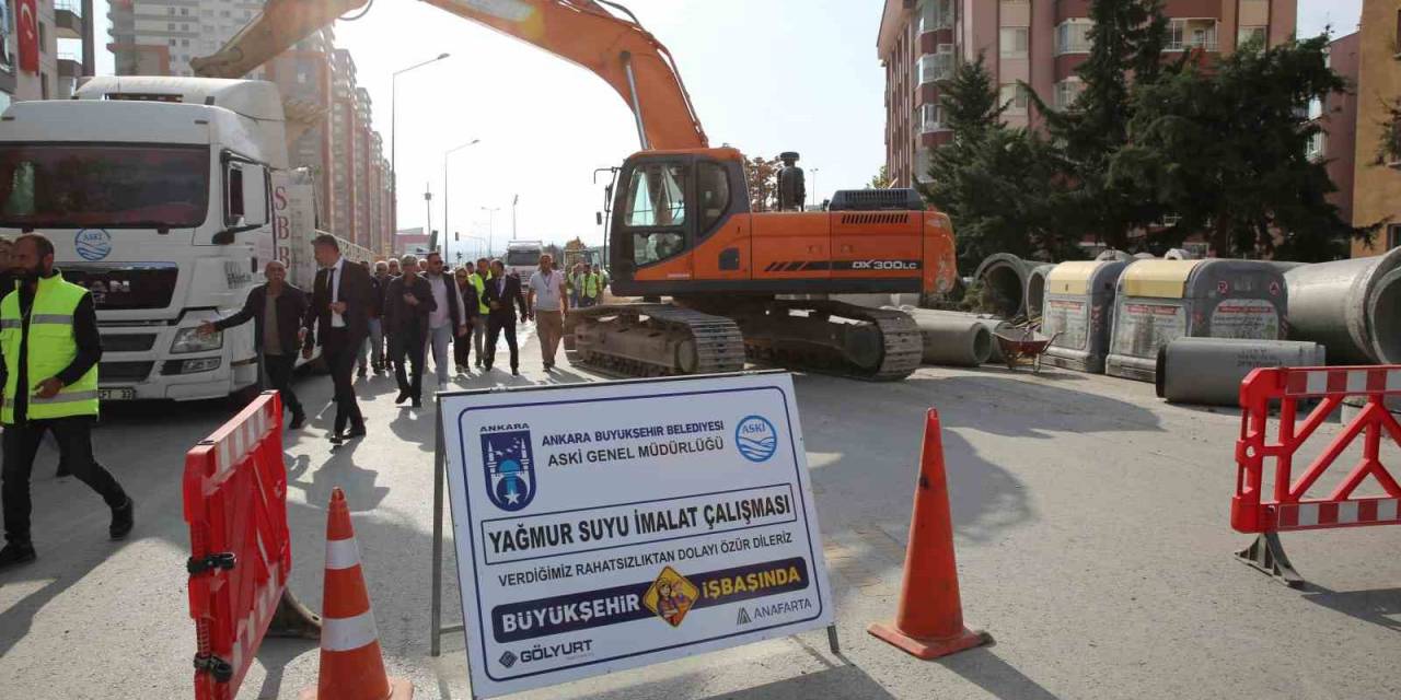 Şehit Mehmet Çavuş Caddesi’nde 10 Yıllık Sel Çilesi Son Buluyor