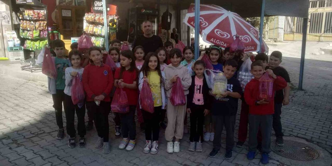 Öğrencilerden İhtiyaç Sahibi Ailelere Anlamlı Yardım