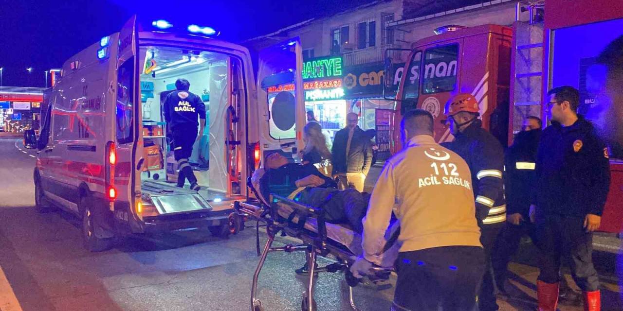 D-100’de Tır İle Otomobil Çarpıştı : 2 Yaralı