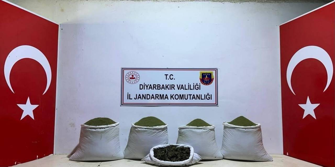 Diyarbakır’da 111 Kilo Esrar Ele Geçirildi