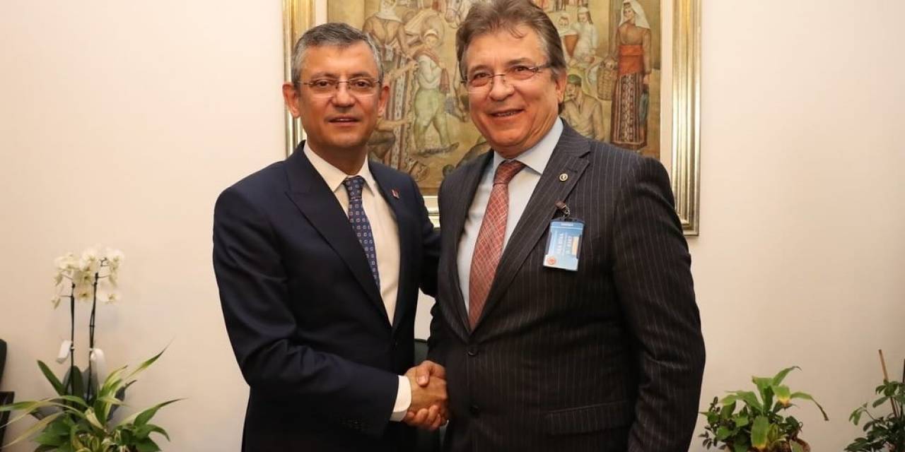 Başkan Arslan’dan Chp Genel Başkanı Özgür Özel’e Ziyaret