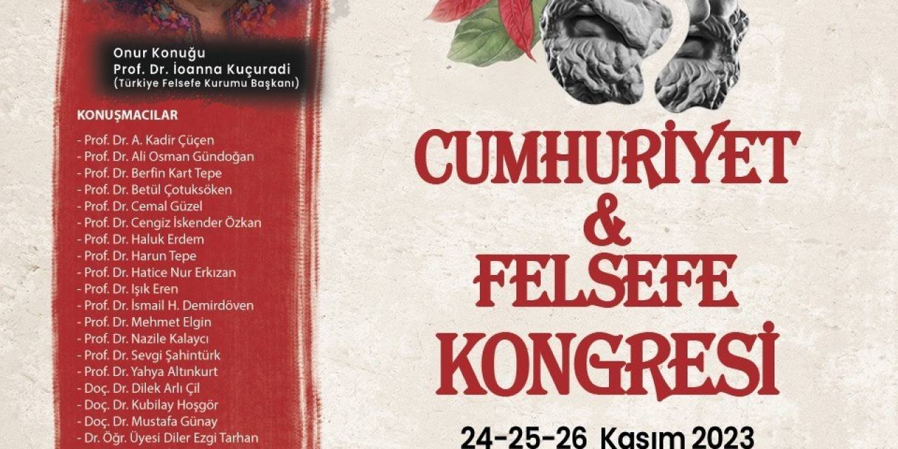 Muğla Büyükşehir Cumhuriyet Ve Felsefe Kongresi Düzenliyor