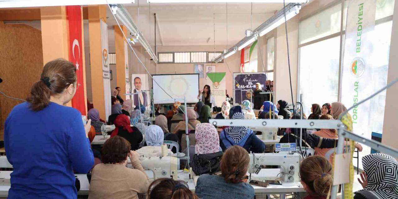 Tortek Kursiyerlerine ’kadına Yönelik Şiddetle Mücadele’ Semineri