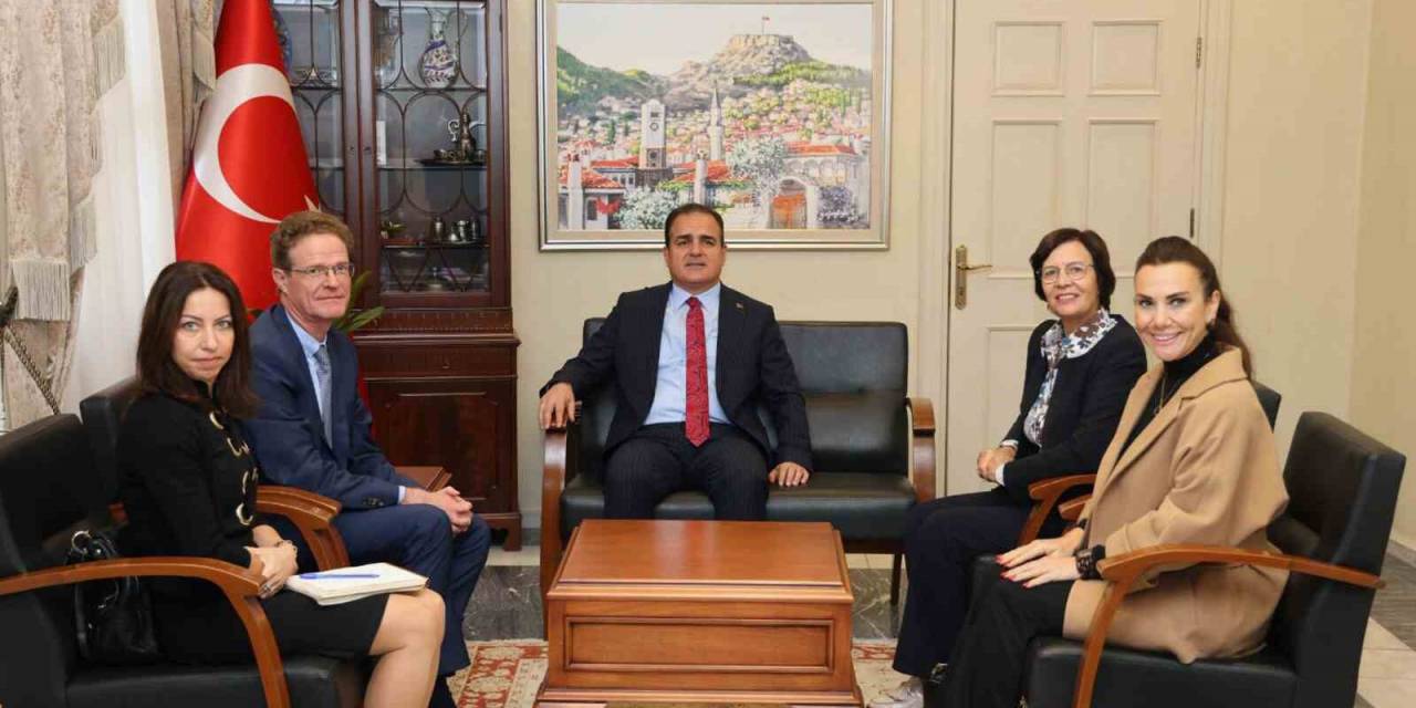 Ab Türkiye Delegasyonu Başkanı Vali Akbıyık’ı Ziyaret Etti