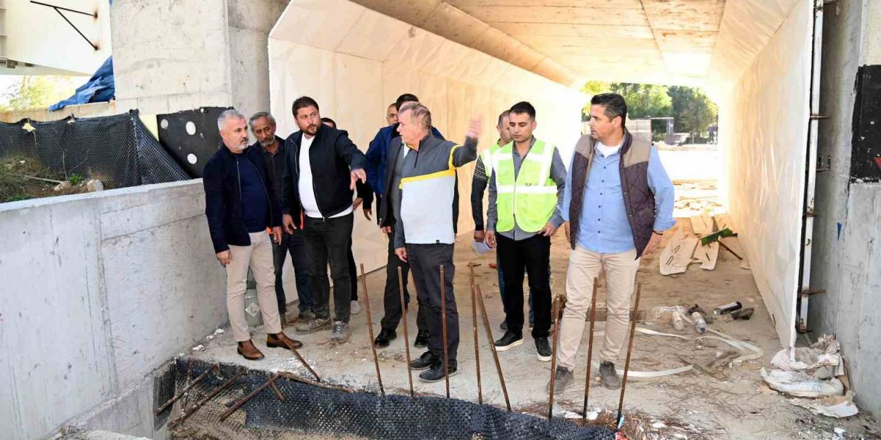 Başkan Sözen Projeleri Yerinde İnceledi