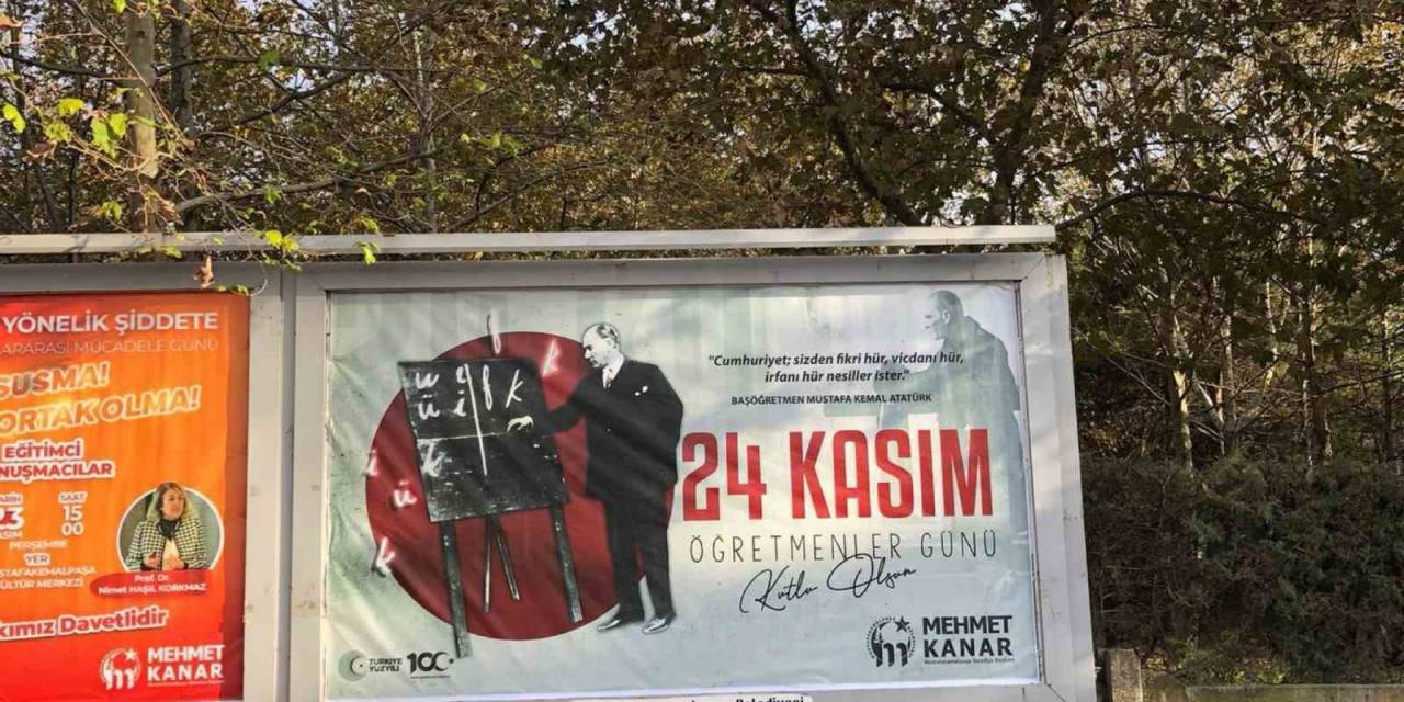 Mustafakemalpaşa Belediye Başkanı Kanar’dan Afiş Açıklaması