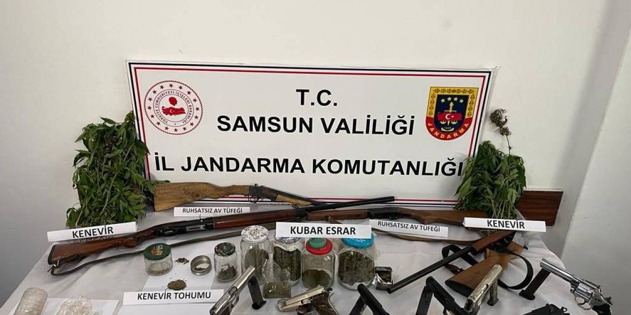 Samsun’da Jandarmadan Uyuşturucu Operasyonu: 3 Gözaltı