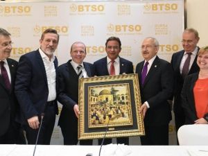 Btso Kılıçdaroğlu’nu Ağırladı