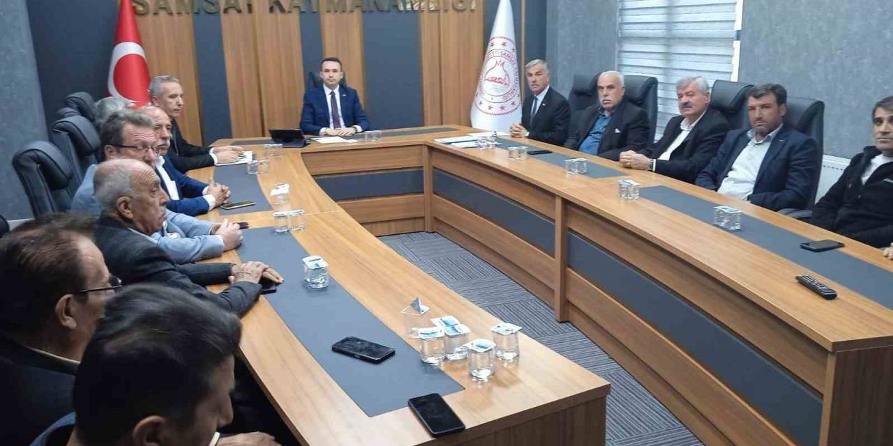 Samsat’ta Birlik Toplantısı Yapıldı