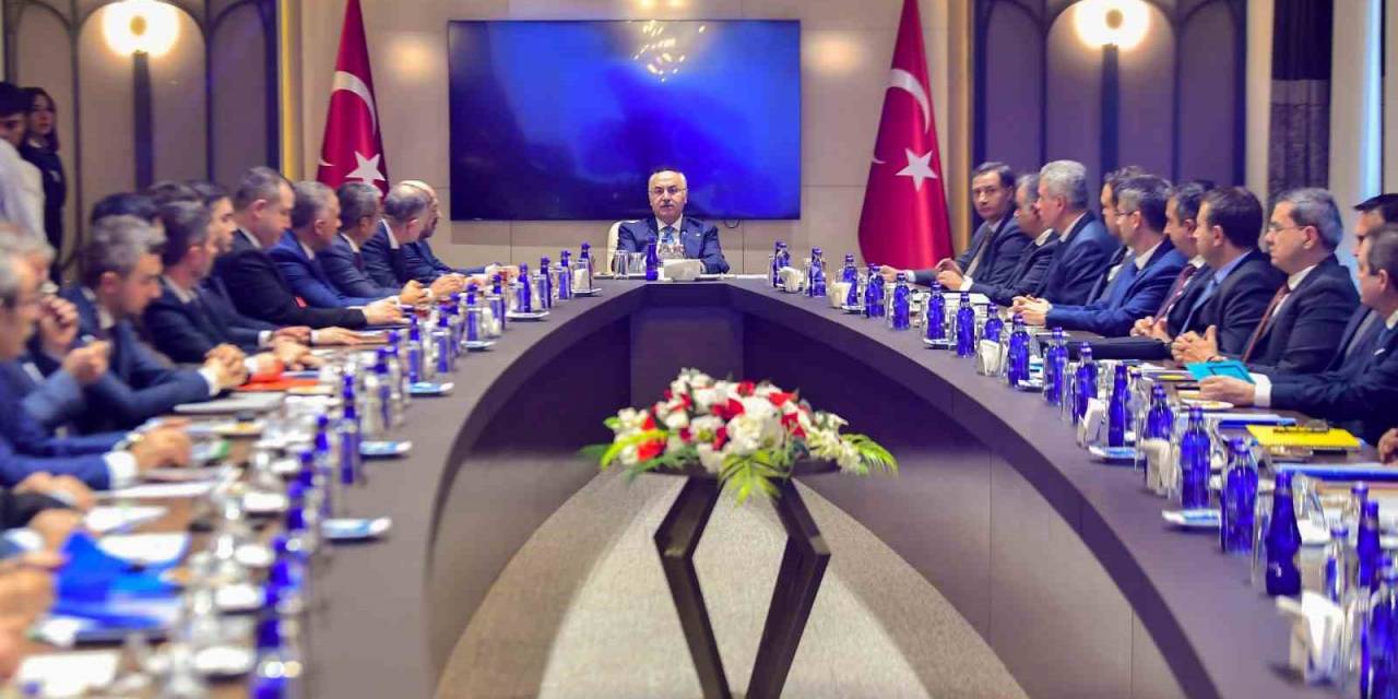 İl İdare Şube Başkanları Toplantısı Vali Köşger’in Başkanlığında Gerçekleştirildi