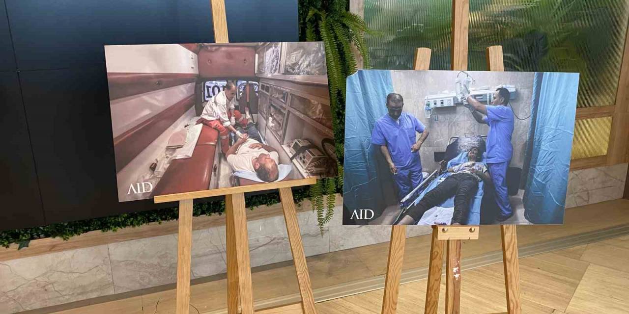 Çam Ve Sakura Şehir Hastanesi’nde "Gazzeli Masumların Sessiz Çığlığı" İsimli Fotoğraf Sergisi Açıldı