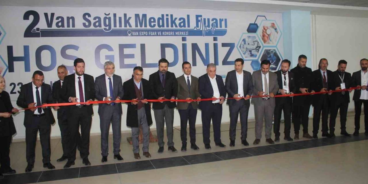 Van’da ’2. Sağlık Medikal Fuarı’ Kapılarını Açtı