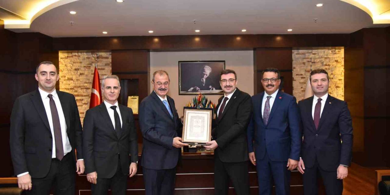 Spk Başkanı İbrahim Ömer Gönül’den Gso’ya Ziyaret