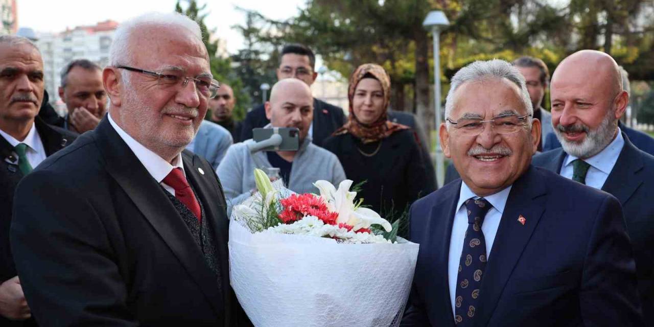 Ak Parti Genel Başkan Vekili Elitaş’tan Büyükkılıç’a Ziyaret