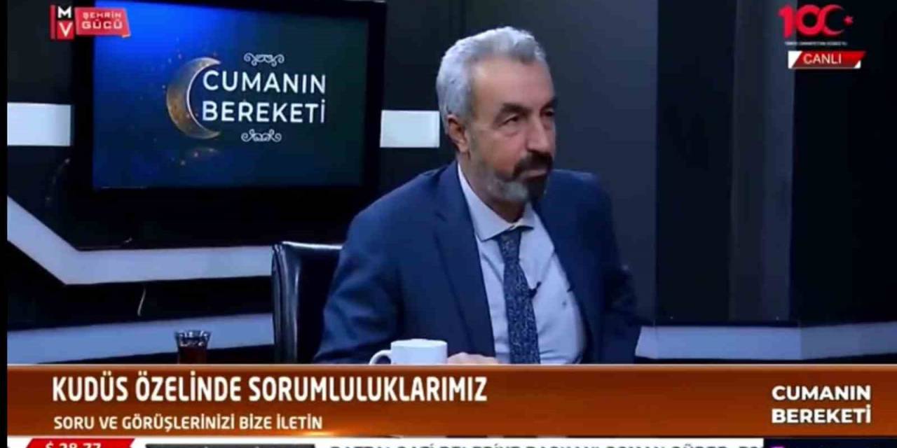 Depreme Canlı Yayında Yakalandılar
