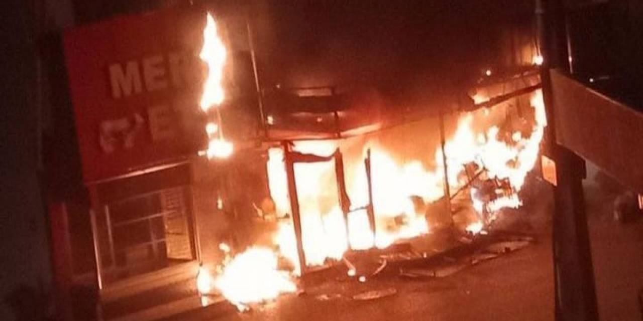 İzmir’de İş Yeri Yangınında Kundaklama İddiası