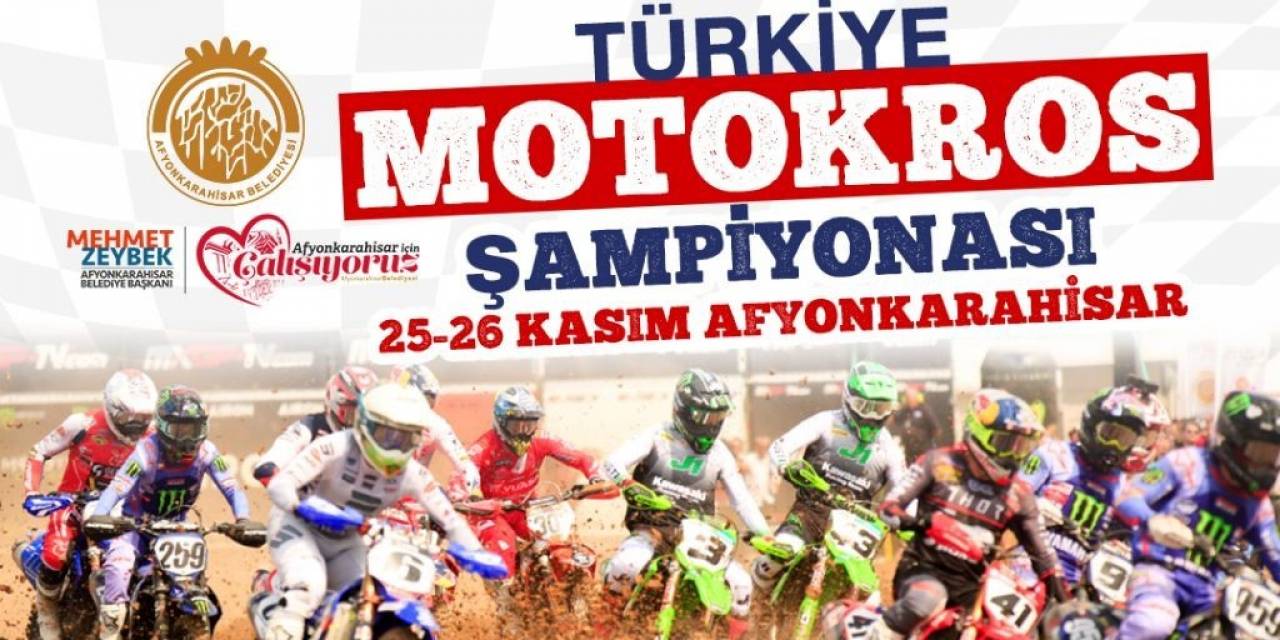 Motokros Şampiyonları Afyonkarahisar’da Belli Olacak