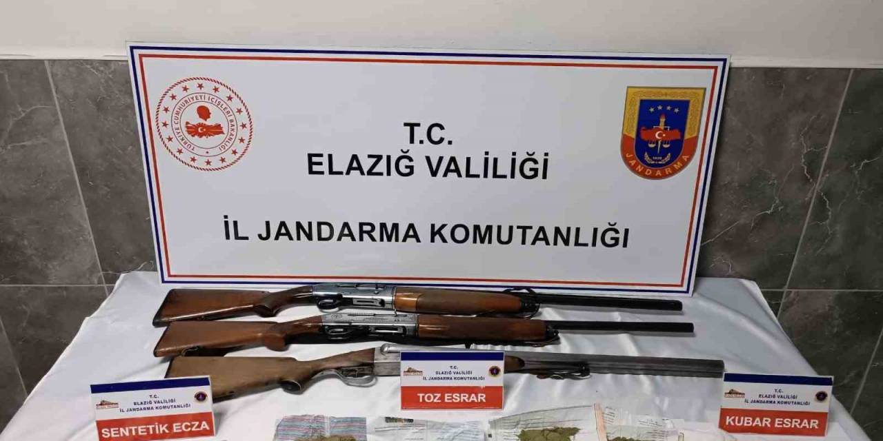 Elazığ’da Uyuşturucu Operasyonu