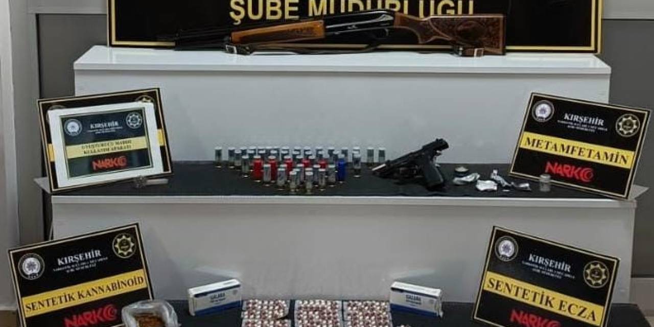 Kırşehir Polisinden Uyuşturucu Satıcılarına Darbe