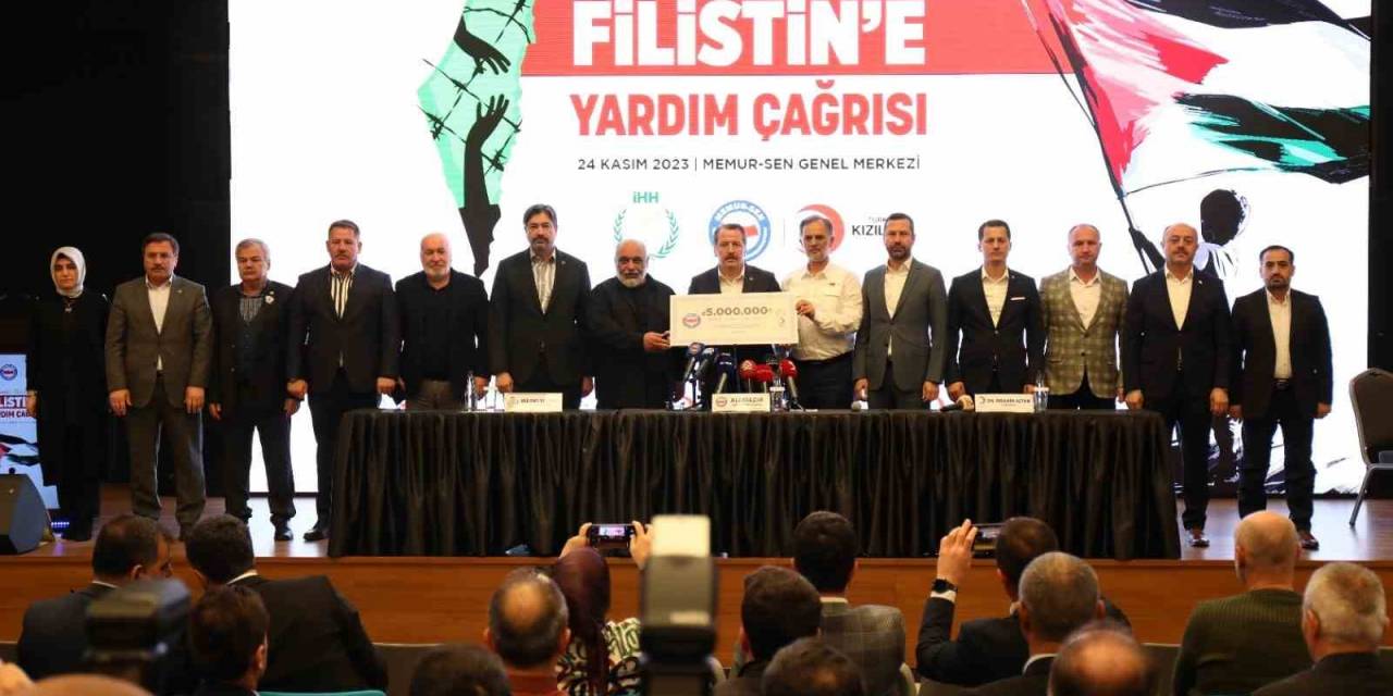 Memur-sen’den Gazze İçin Yardım Kampanyası