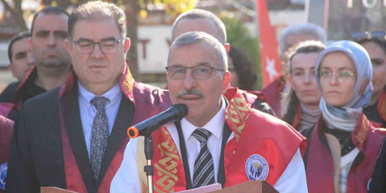 Kmü’lü Akademisyenler Filistin İçin Yürüdü