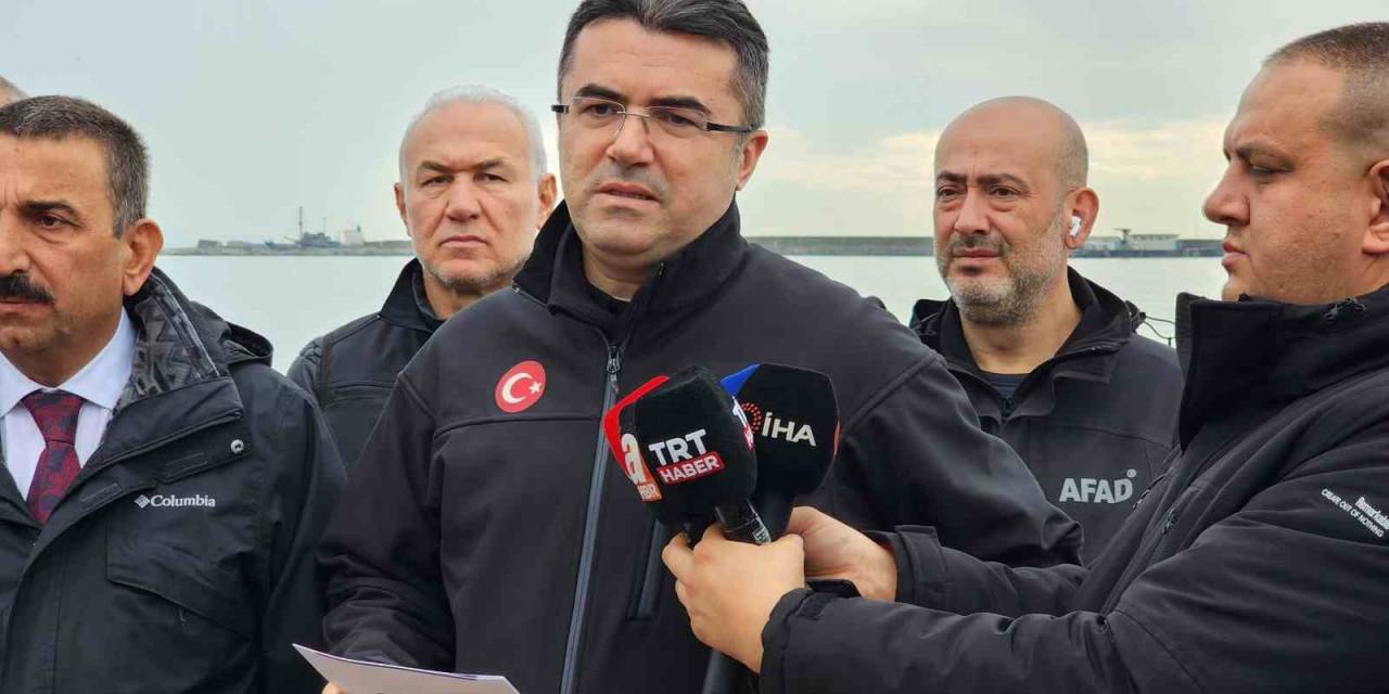 Afad Başkanı Memiş: “5 Mürettebatın Cansız Bedenine Ulaşıldı, 7’sini Arama Çalışmalarına Devam Ediyoruz”