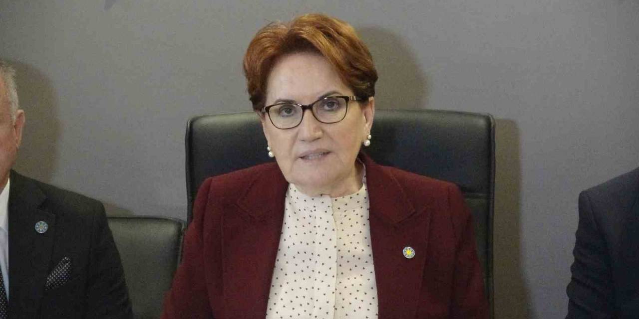 İyi Parti Genel Başkanı Akşener: