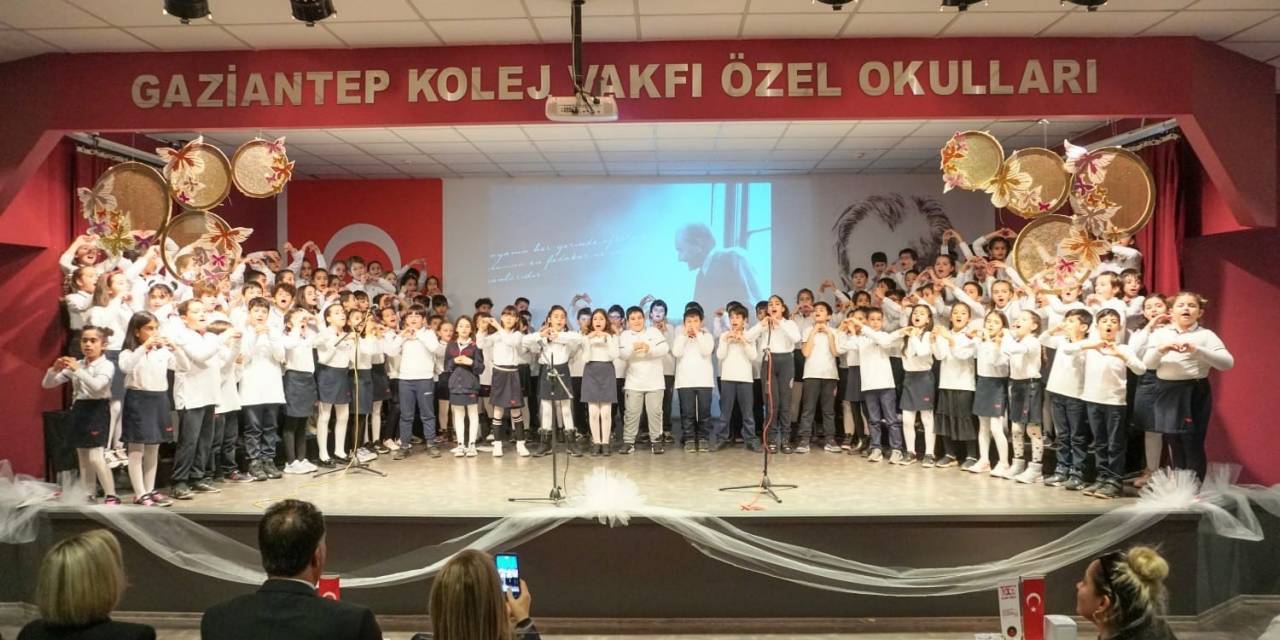 Gaziantep Kolej Vakfı Öğrencileri Öğretmenlerini Unutmadı