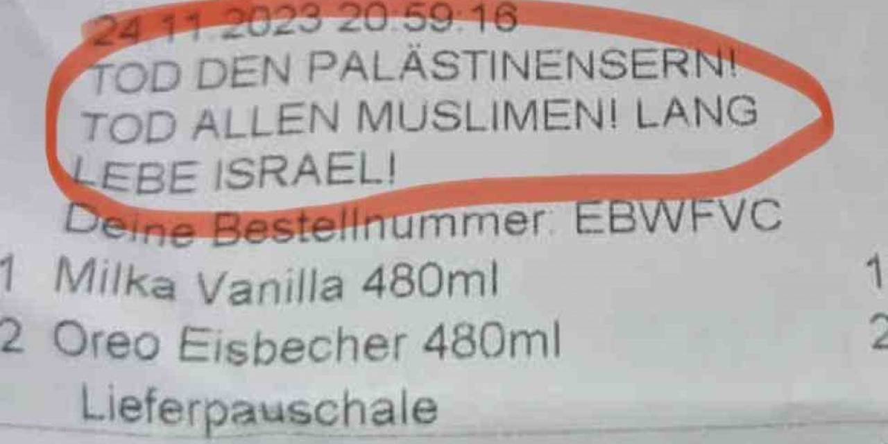 Türk Pizzacıya Irkçı Mesajla Sipariş