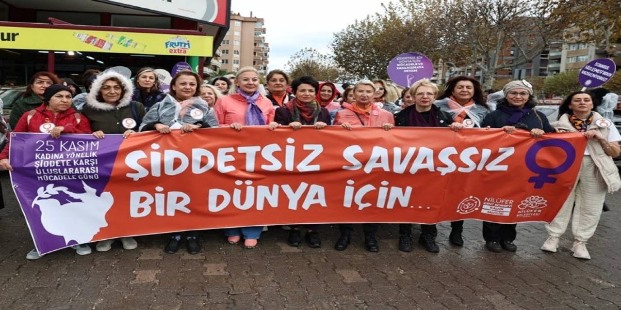 Kadınlar Şiddete Karşı Seslerini Yükseltti