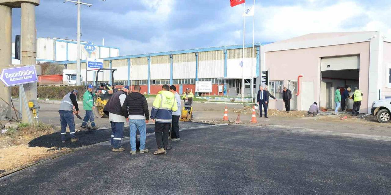 Başkan Bakkalcıoğlu Hangar Yapım Çalışmalarını Denetledi