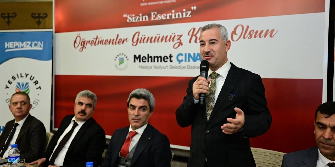 Başkan Çınar, Yeşilyurt’a Yeni Atanan Öğretmenleri Gedik Oba Çadırında Ağırladı