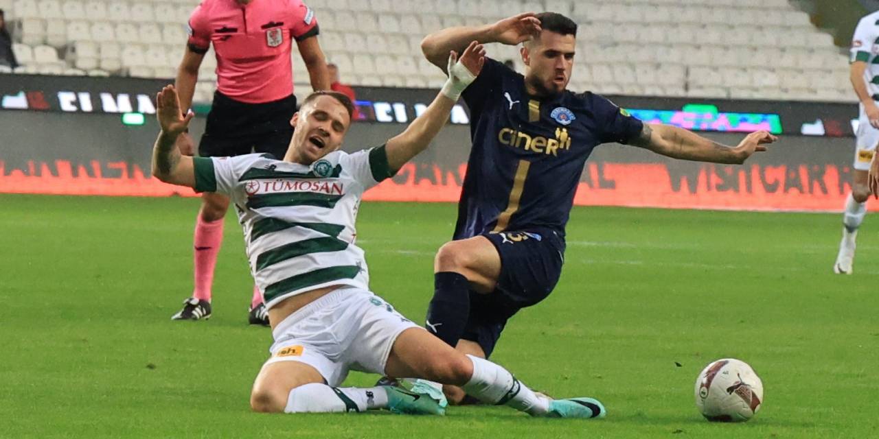 Trendyol Süper Lig Konyaspor: 0 Kasımpaşa: 0 (İlk Yarı)
