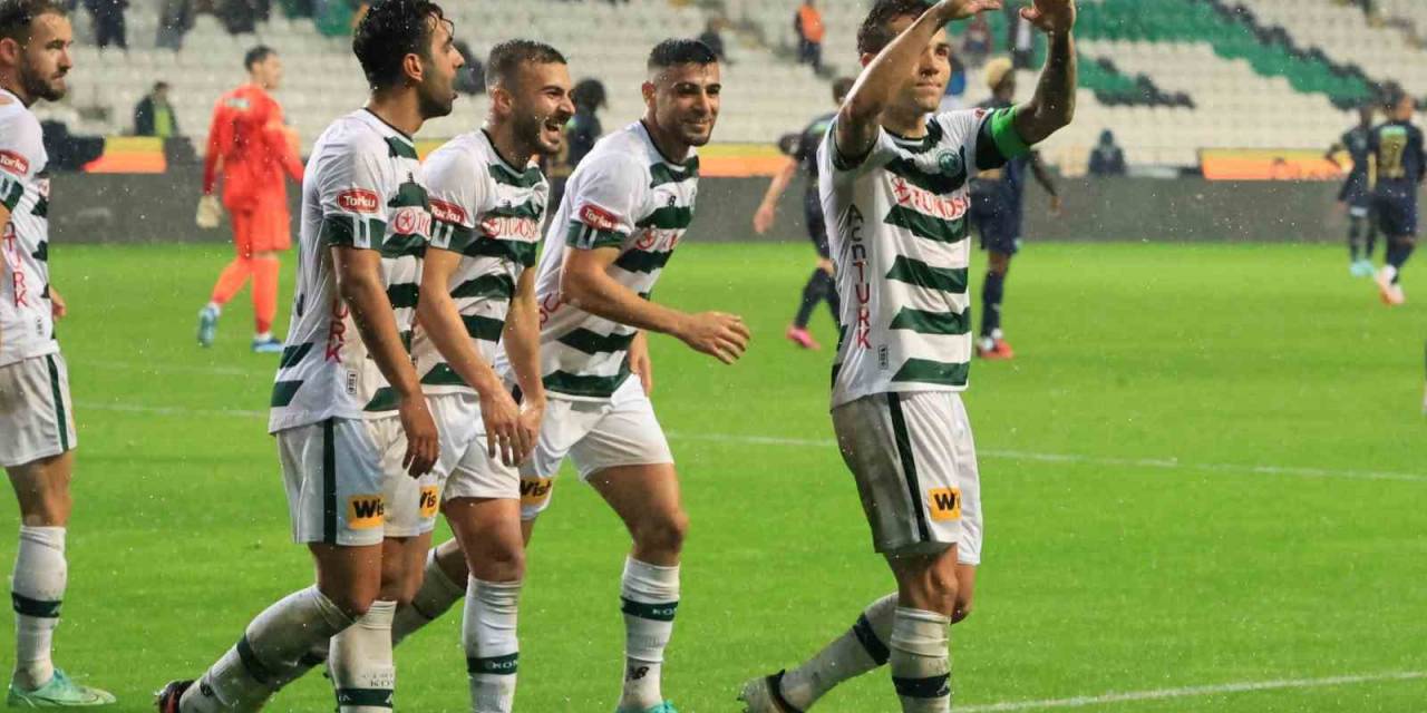 Trendyol Süper Lig: Konyaspor: 2 - Kasımpaşa: 0 (Maç Sonucu)