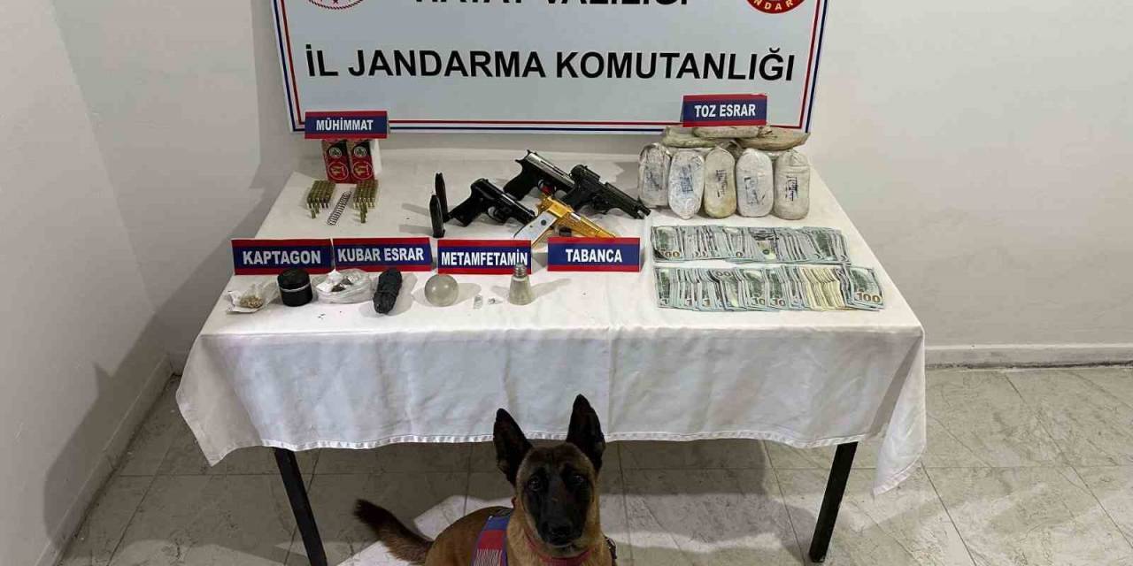 Hatay’da 10 Kilo 100 Gram Esrar Ele Geçirildi
