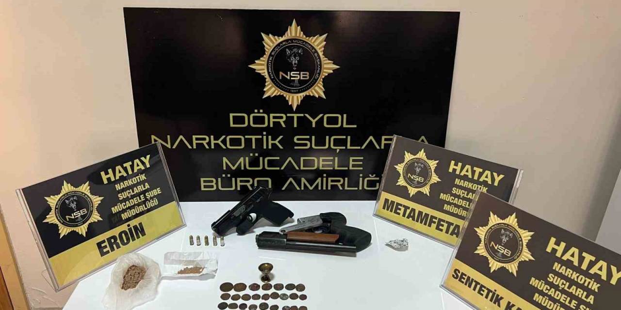 Hatay’da Yakalanan 3 Şüpheli Şahıstan 1’i Tutuklandı
