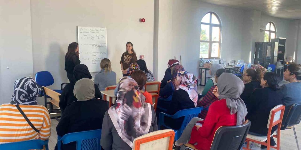 Diyarbakır’da Kadın Ve Çocuklara Şiddetle Mücadele Eğitimi