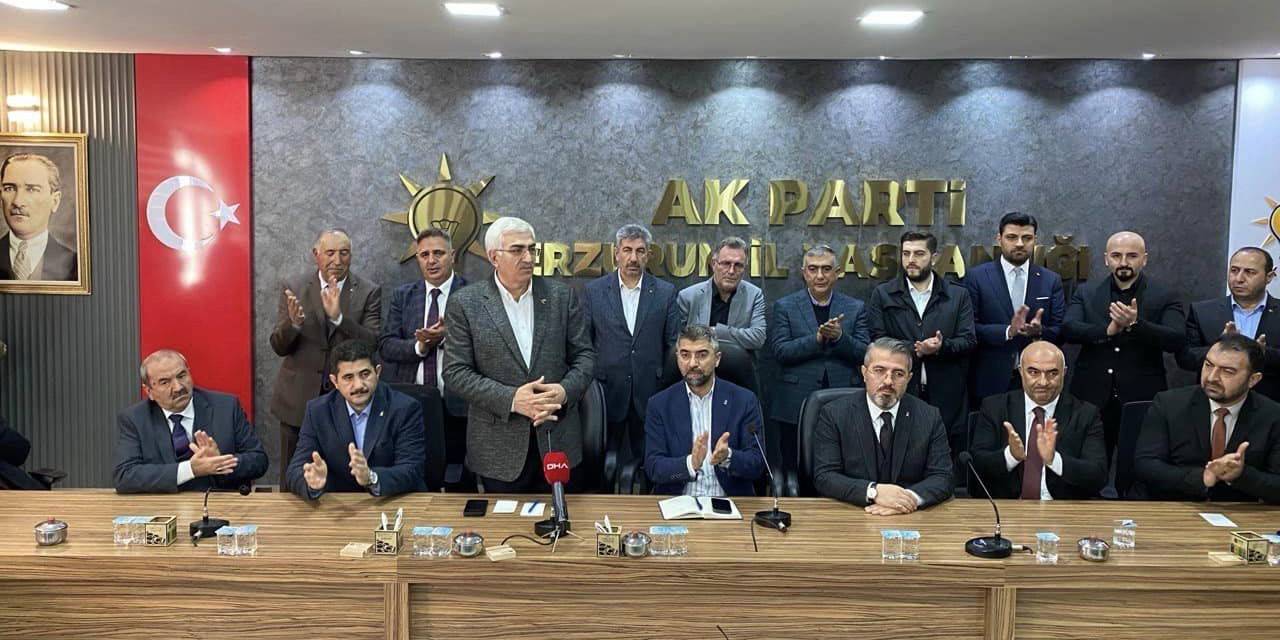 Erzurum’da Deva Partisi’nden Ak Parti’ye Katılım