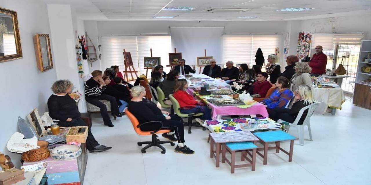 Kursiyerlerin Ele Emeği Göz Nuru Ürünleri Beğeni Topladı